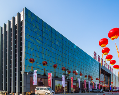 山东济南海宁皮革城外墙